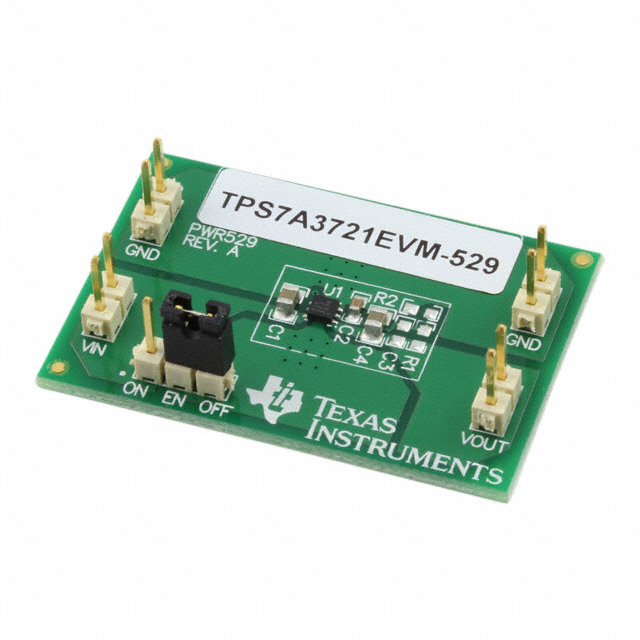 TPS7A3721EVM-529 Texas Instruments  Cartes d'évaluation - Régulateurs de tension linéaires